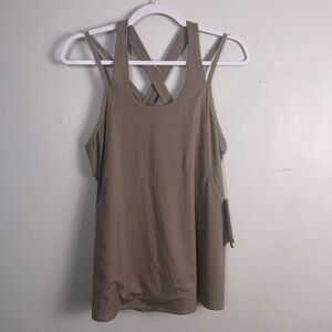 NWT Woolrich rendezvous tank tank top size large tan/brown hiking outdoors